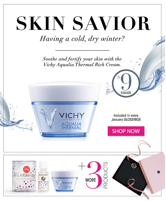 January 2014 GlossyBox Spoiler #2 Vichy