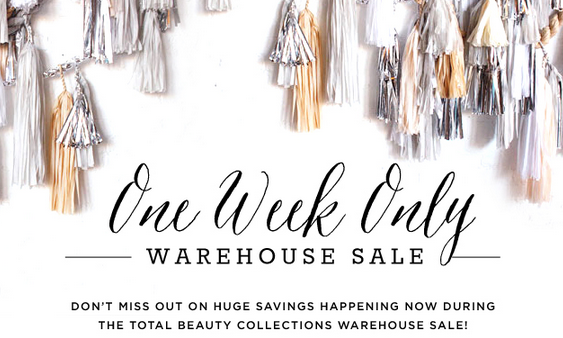 Total Beauty Collection Warehouse Sale