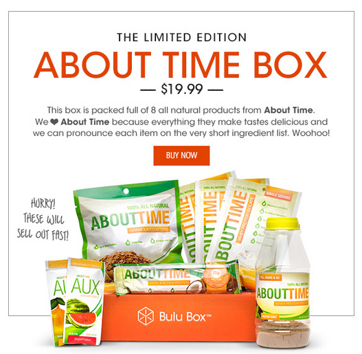 Bulu Box Limited Edition About Time Box Available now!