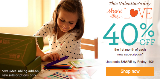 New Kiwi Crate Coupon Code – 40% Off Your First Box!