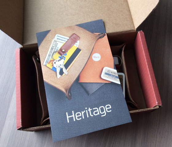 Bespoke Post Review - Hertiage Box - January 2014 Box