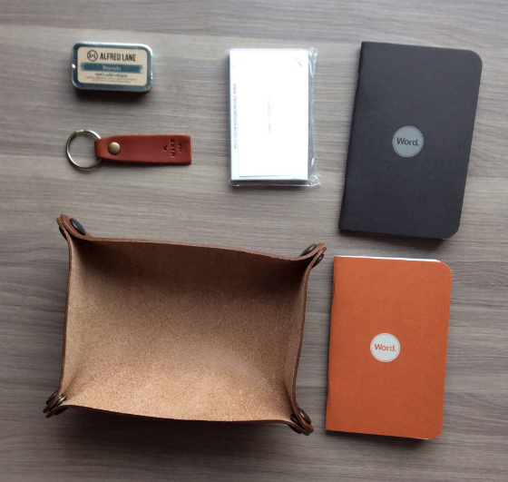 Bespoke Post Review - Hertiage Box - January 2014 Items