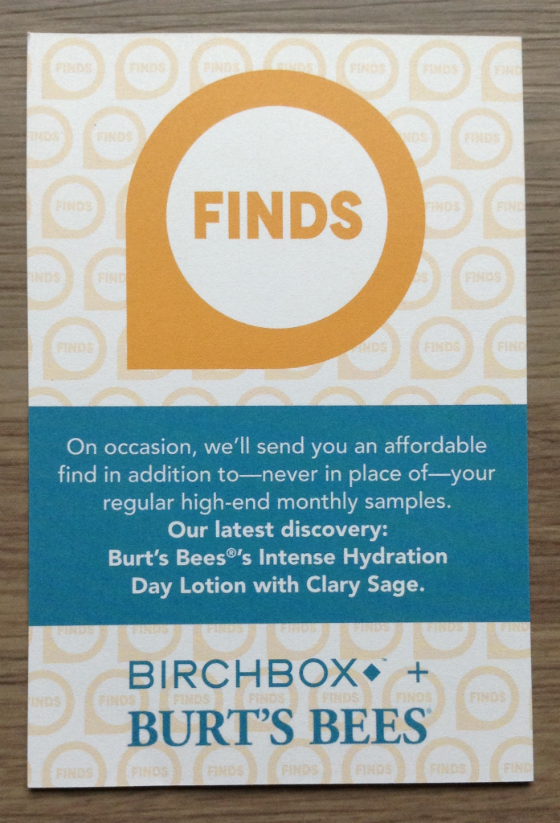 Birchbox Review - January 2014 Birchbox Finds