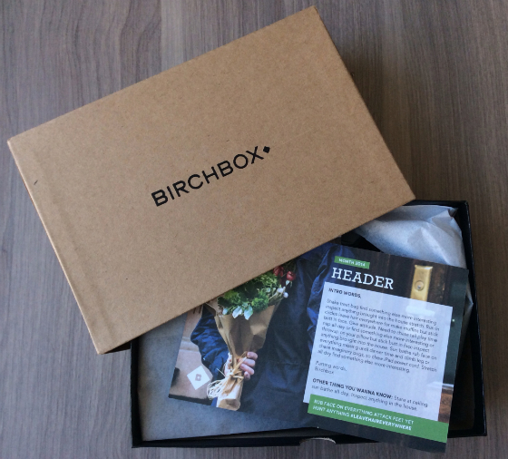 Birchbox Man Review - February 2014 Box