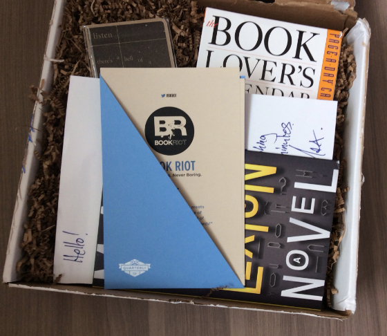 Book Riot Quarterly Subscription Box Review #BKR01 Box