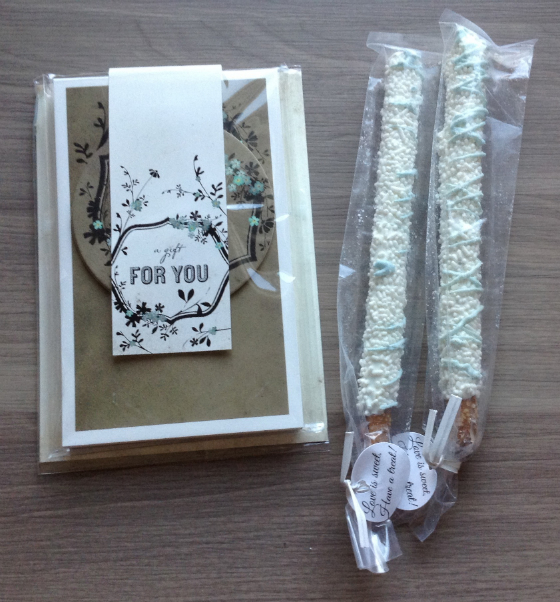 The Bride Box Subscription Box Review - Dec 2013 Pretzels