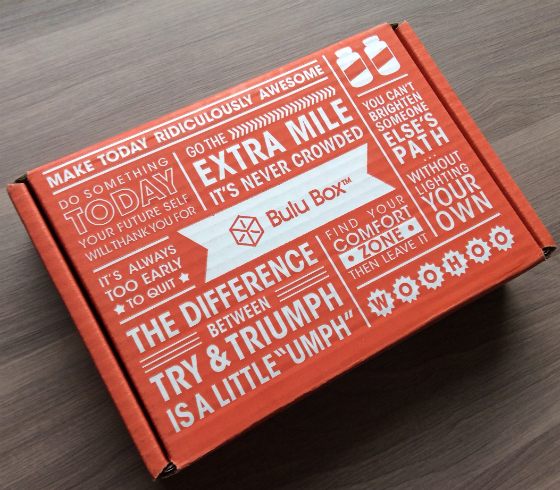 Bulu Box Review & 50% Off Coupon - January 2014 Review