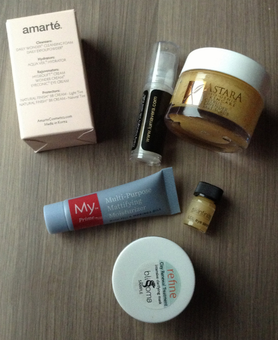 Discover With Marta Subscription Review - Holiday 2013 Skincare Samples