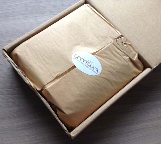 GoodeBox Eco Beauty Subscription Box Review - Jan 2014 Review