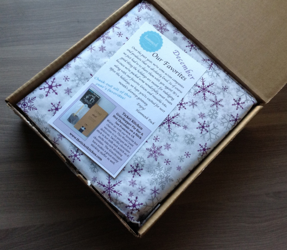 Hammock Pack Subscription Box Review - Dec 2013 Year End Review