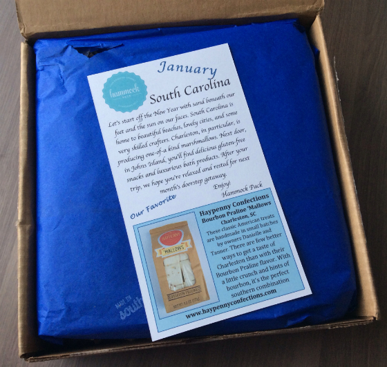 Hammock Pack Subscription Box Review - Jan 2014 Review
