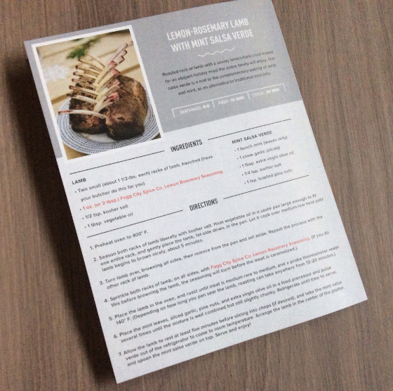 Hatchery Box Review - Gourmet Subscription Box Recipe