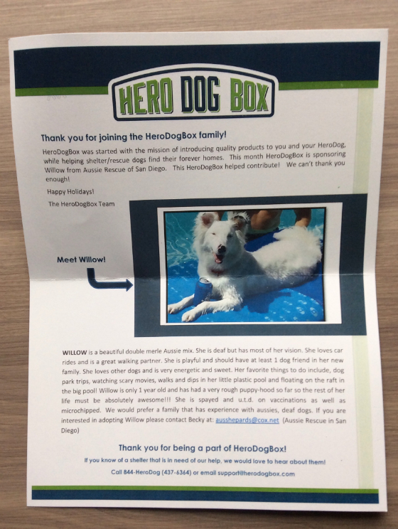 Hero Dog Box Review - Dog Subscription Boxes Profile