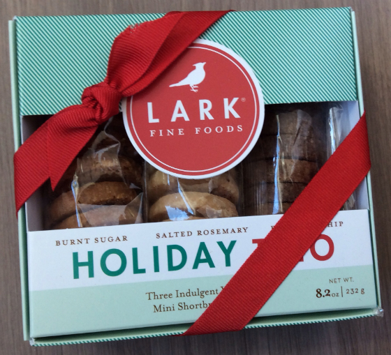 Knoshy Review - Nov & December Gourmet Subscription Boxes Lark Cookies