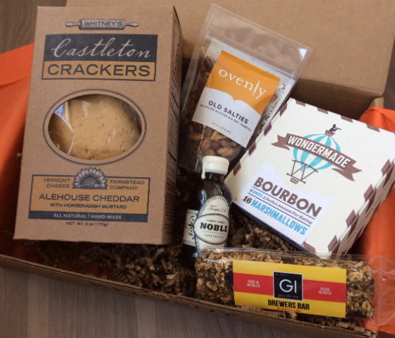Knoshy Review - Nov & December Gourmet Subscription Boxes Items