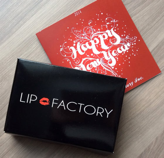 Lip Factory Makeup Subscription Box Review - January 2014 Review