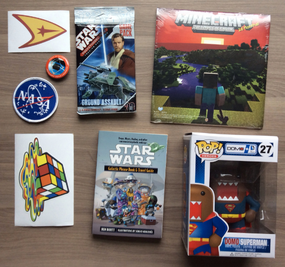  Loot Crate Review & Coupon Code - January 2014 Items