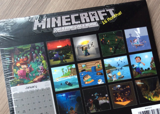 Loot Crate Review & Coupon Code - January 2014 Minecraft Calendar