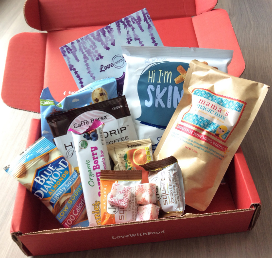 Love With Food Subscription Box Review & Coupon - Jan 2014 Item