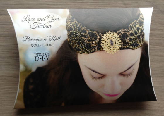 MJ Project DIY Subscription Box Review - Dec 2013 Headband project