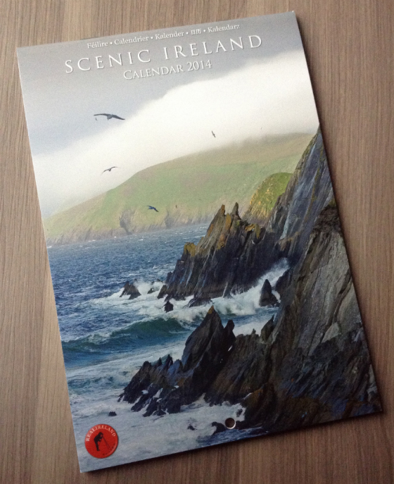  My Ireland Box Subscription Review - Dec 2013 Calendar