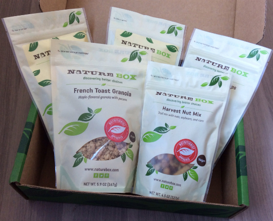 Nature Box Review & 50% Off Discount Code! Snacks
