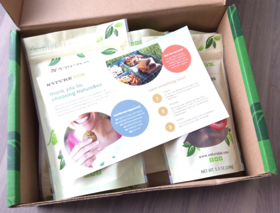 Nature Box Review & 50% Off Coupon Code - Feb 2014 Box