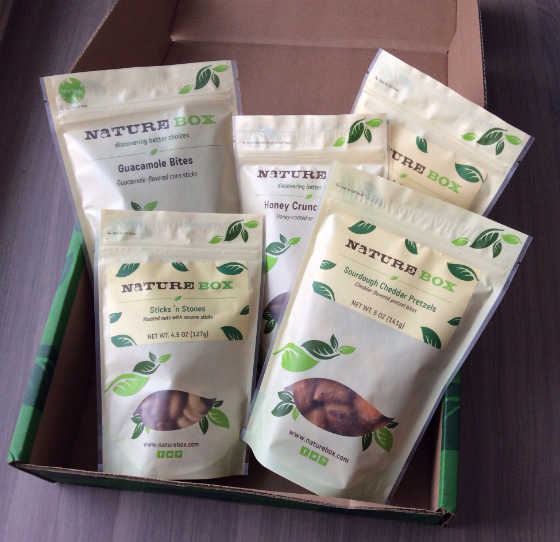Nature Box Review & 50% Off Coupon Code - Feb 2014 Snacks