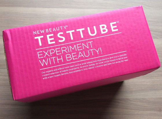 New Beauty Test Tube Subscription Review - January 2014 Box