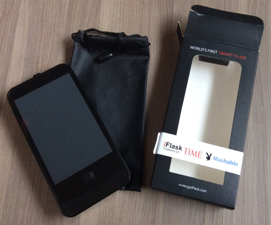Verbal Fancy Box Subscription Review - Dec 2013 Flask