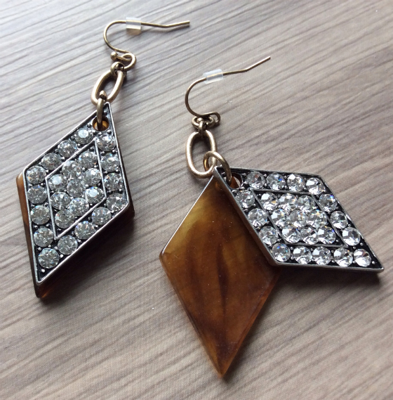 Your Bijoux Box Review & Coupon - January 2014 Earrings