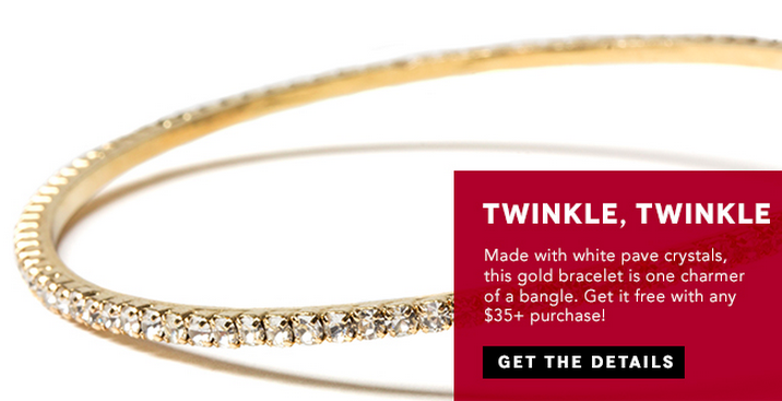 Free Bracelet GWP