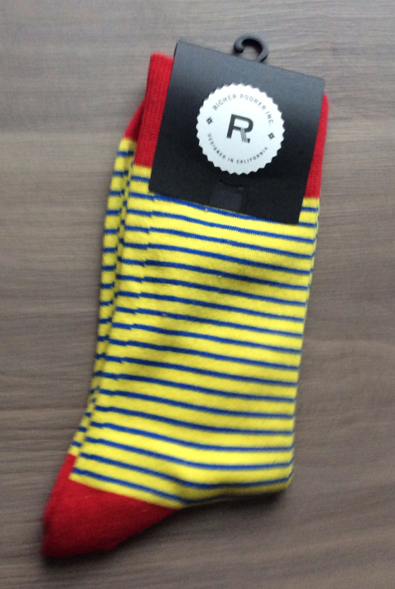 Ashton Kutcher Fancy Box Review & Coupon - Jan 2014 Socks