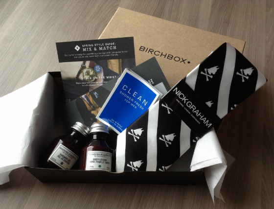  Birchbox Man March 2014 Review Items