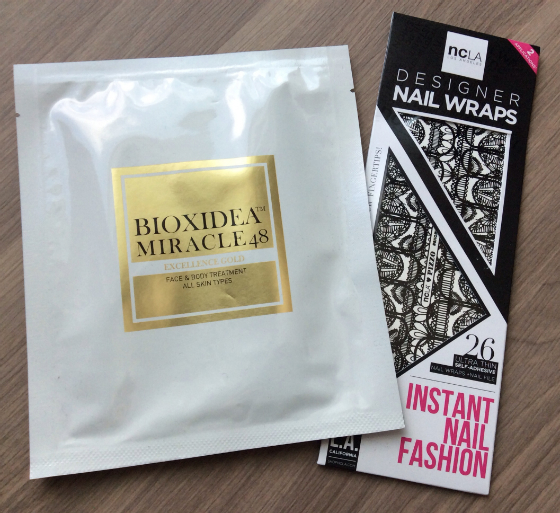 Blush Mystery Beauty Box Review - February 2014 Nail Wraps