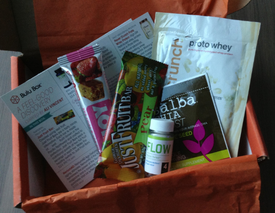 Bulu Box Weight Loss Subscription Review - Feb 2014 Items