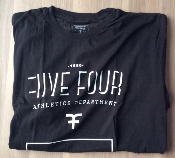 Five Four Club Subscription Box Review - February 2014 Black Tee