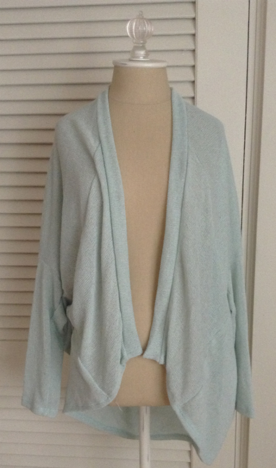 Golden Tote Review - February 2014 Mint Cardigan