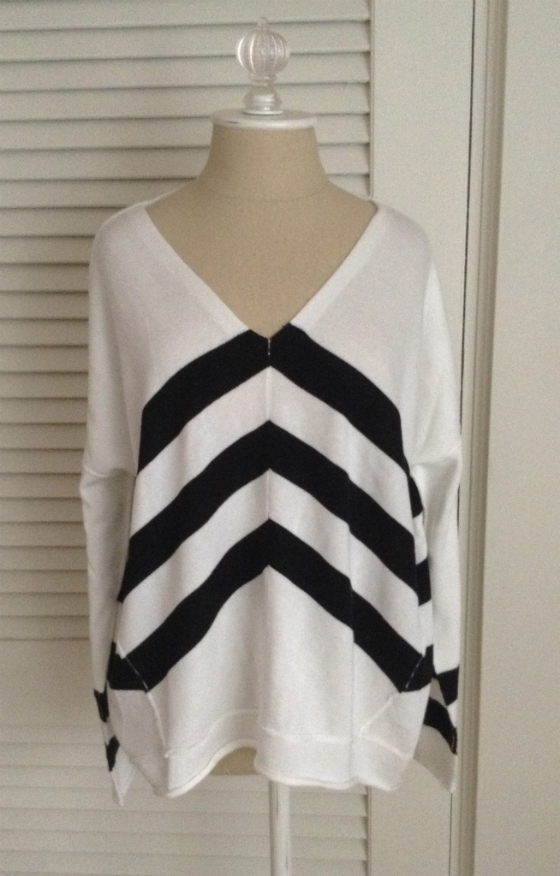 Golden Tote Review - February 2014 Striped Sweater