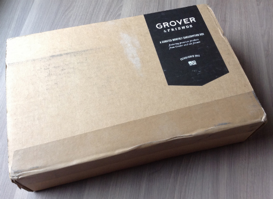 Grover & Friends Men's Clothing Subscription Box Review - Feb 2014 Box