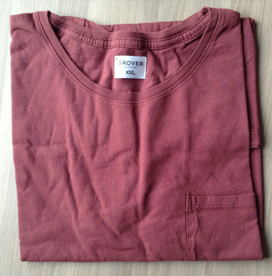 Grover & Friends Men's Clothing Subscription Box Review - Feb 2014 Tee