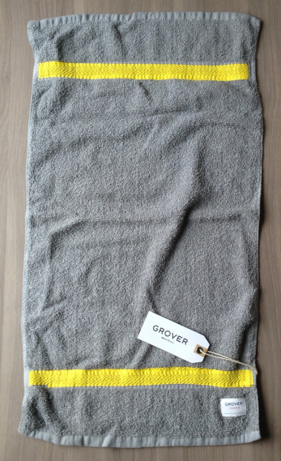 Grover & Friends Men's Clothing Subscription Box Review - Feb 2014 Towel