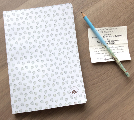 My Ireland Box Subscription Review - February 2014 Notebook