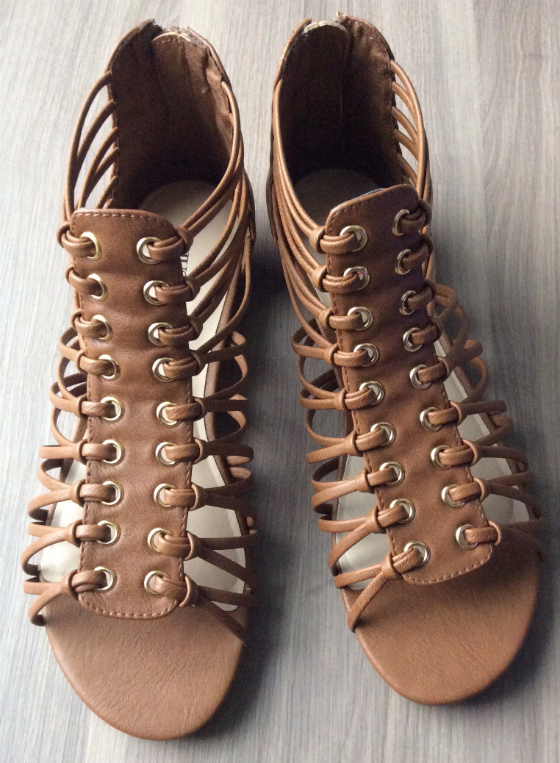 JustFab Review - February 2014 Sandals