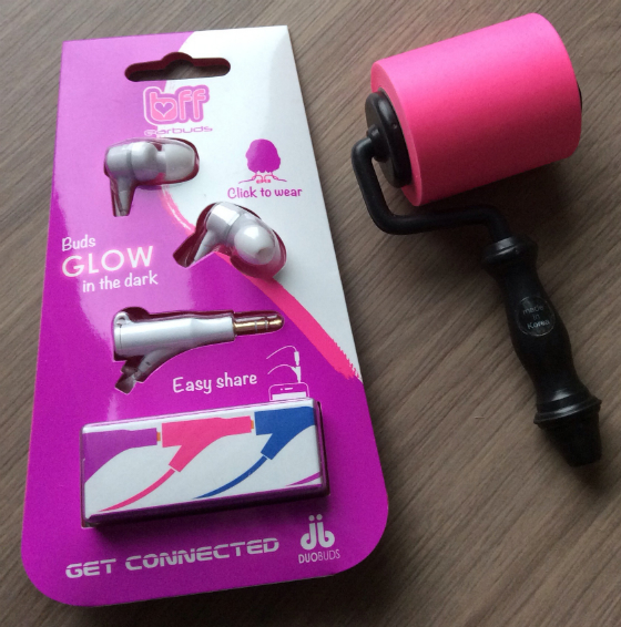 Kelly Rowland Fancy Box Subscription Review - Jan 2014 Headphones