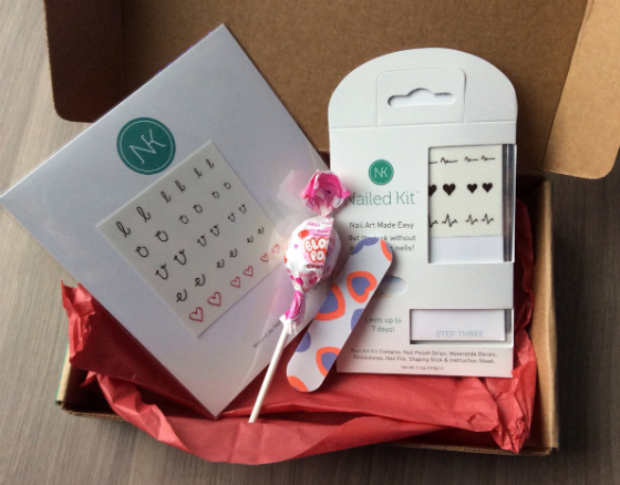 Nailed Kit Subscription Box Review - Feb 2014 Items