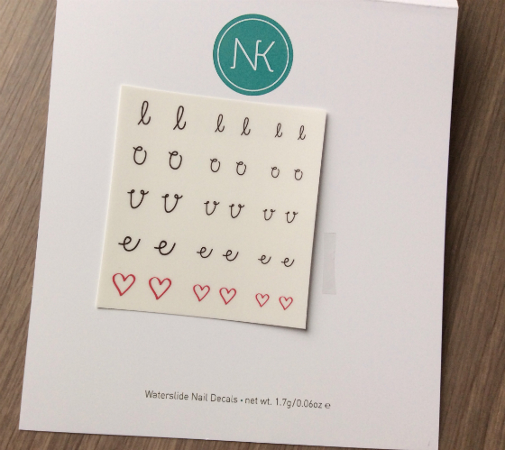 Nailed Kit Subscription Box Review - Feb 2014 Decals