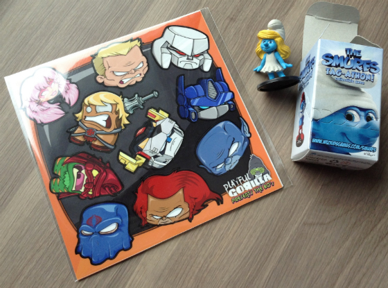 NerdBlock Subscription Box Review - January 2014 smurf
