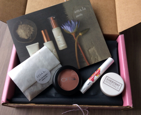 Petit Vour Vegan Beauty Subscription Box Review - Feb 2014 Items