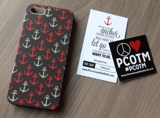 Phone Case of the Month Subscription Review – Feb 2014 Anchor